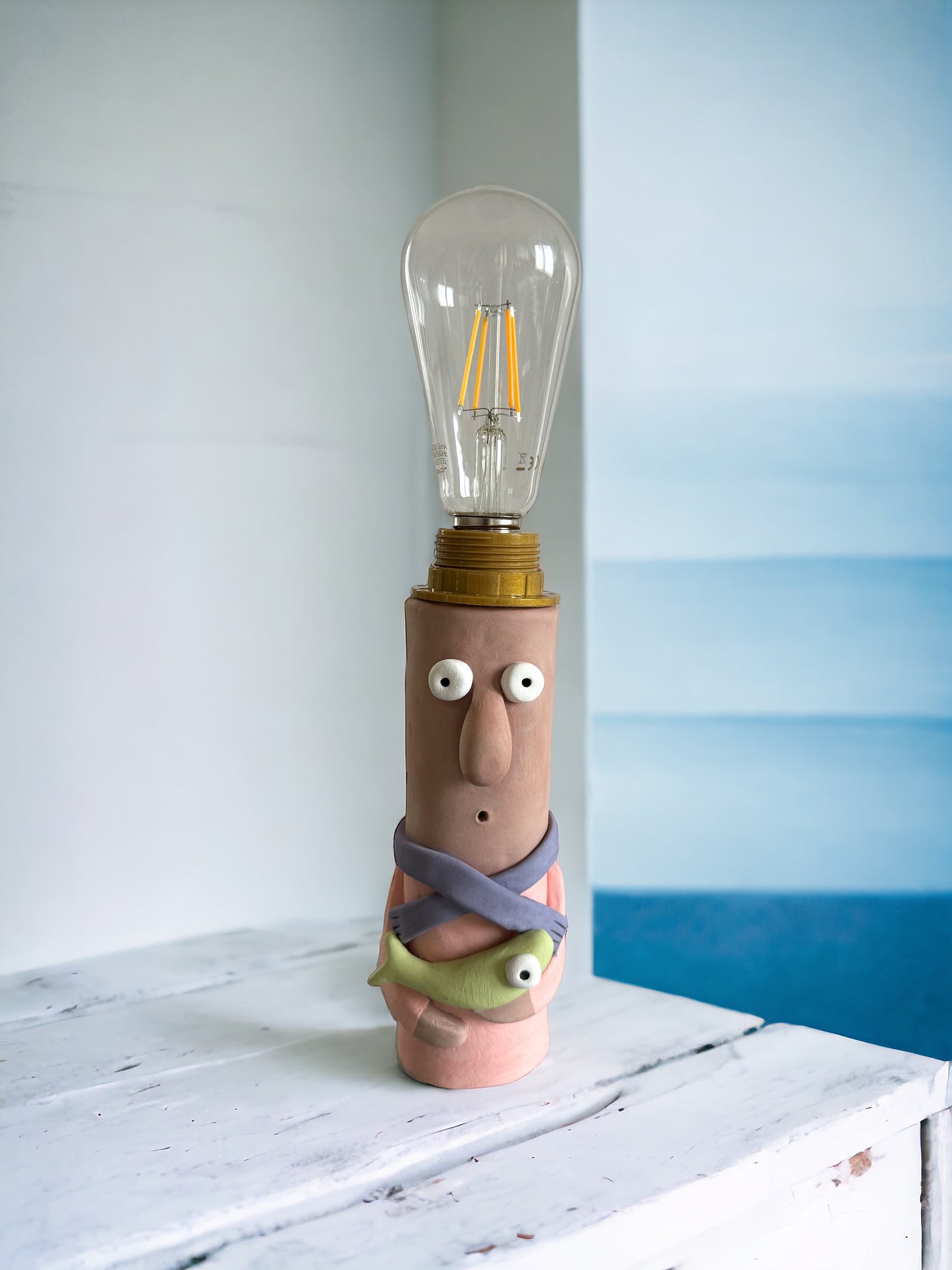 Lampada in ceramica