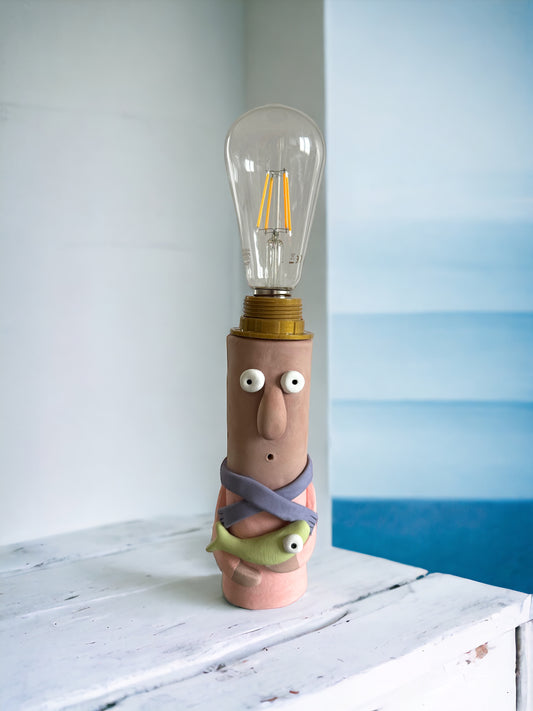 Lampada in ceramica