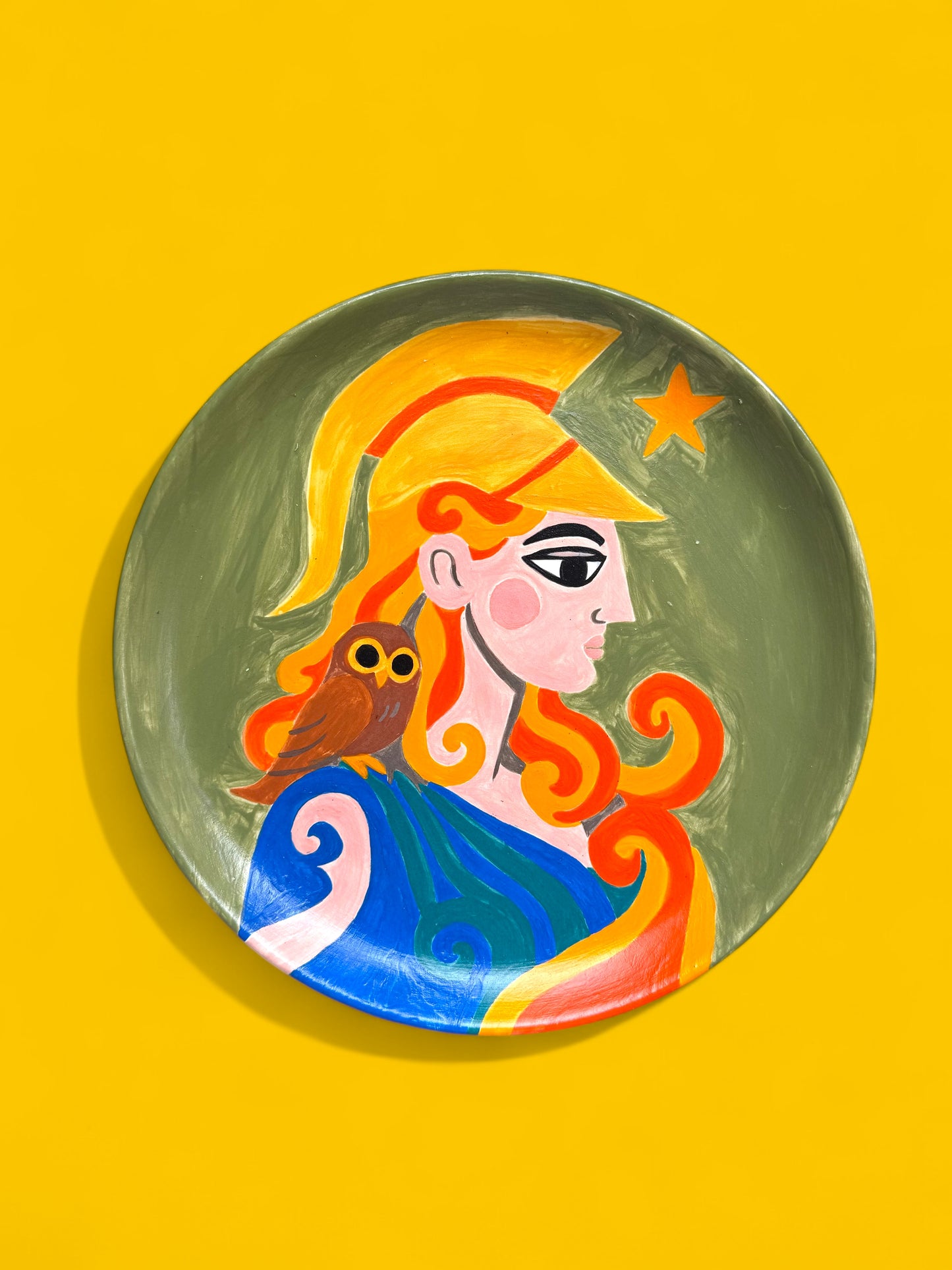 The Olympos Collection Round Plates