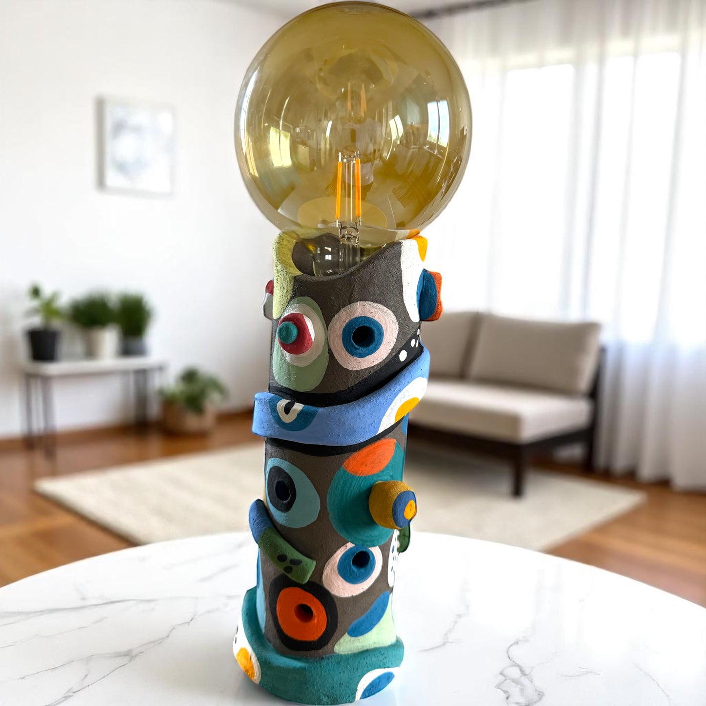 Funky 60’s Style Lamp
