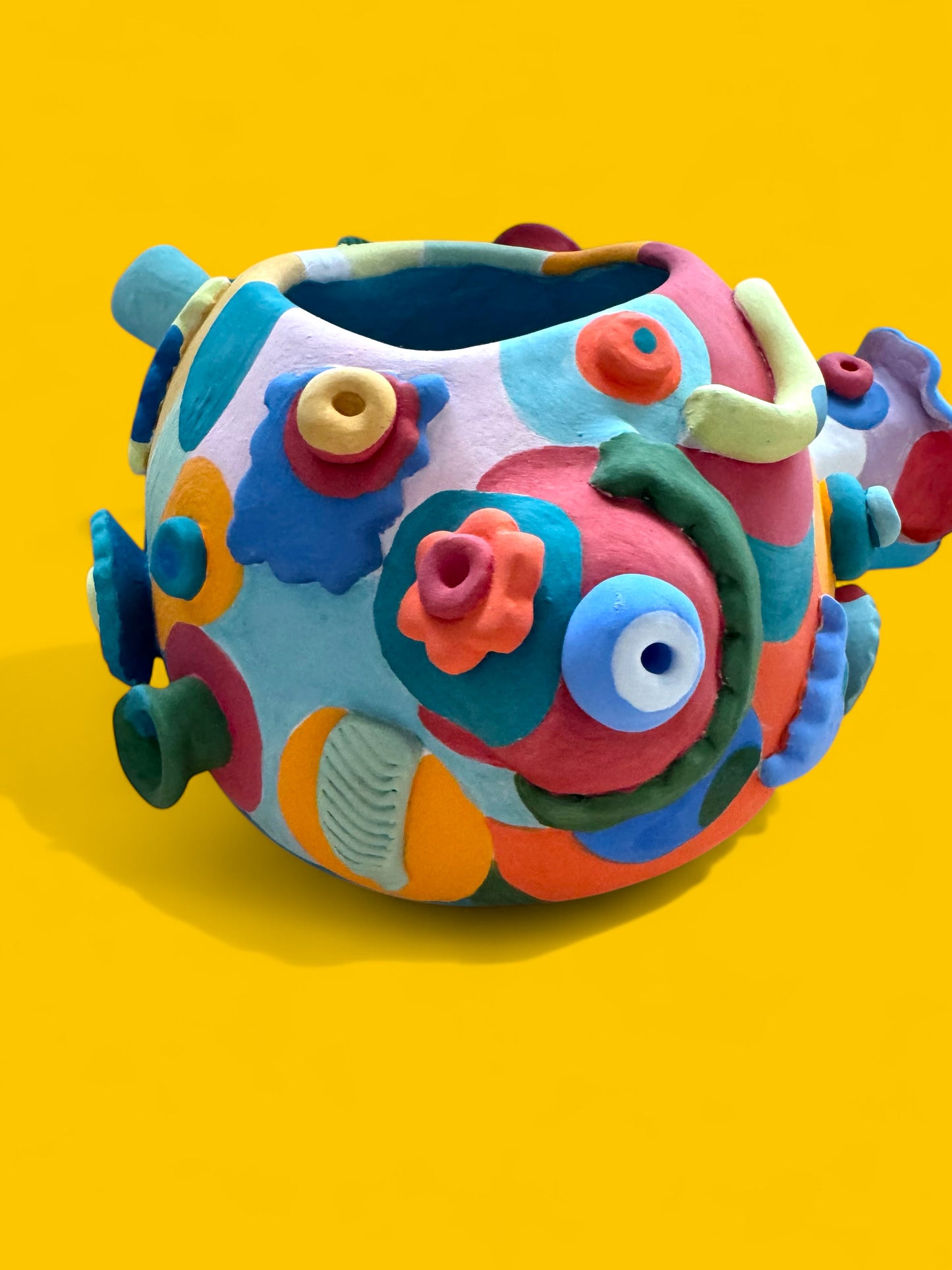 The Colorful Abstract Vase