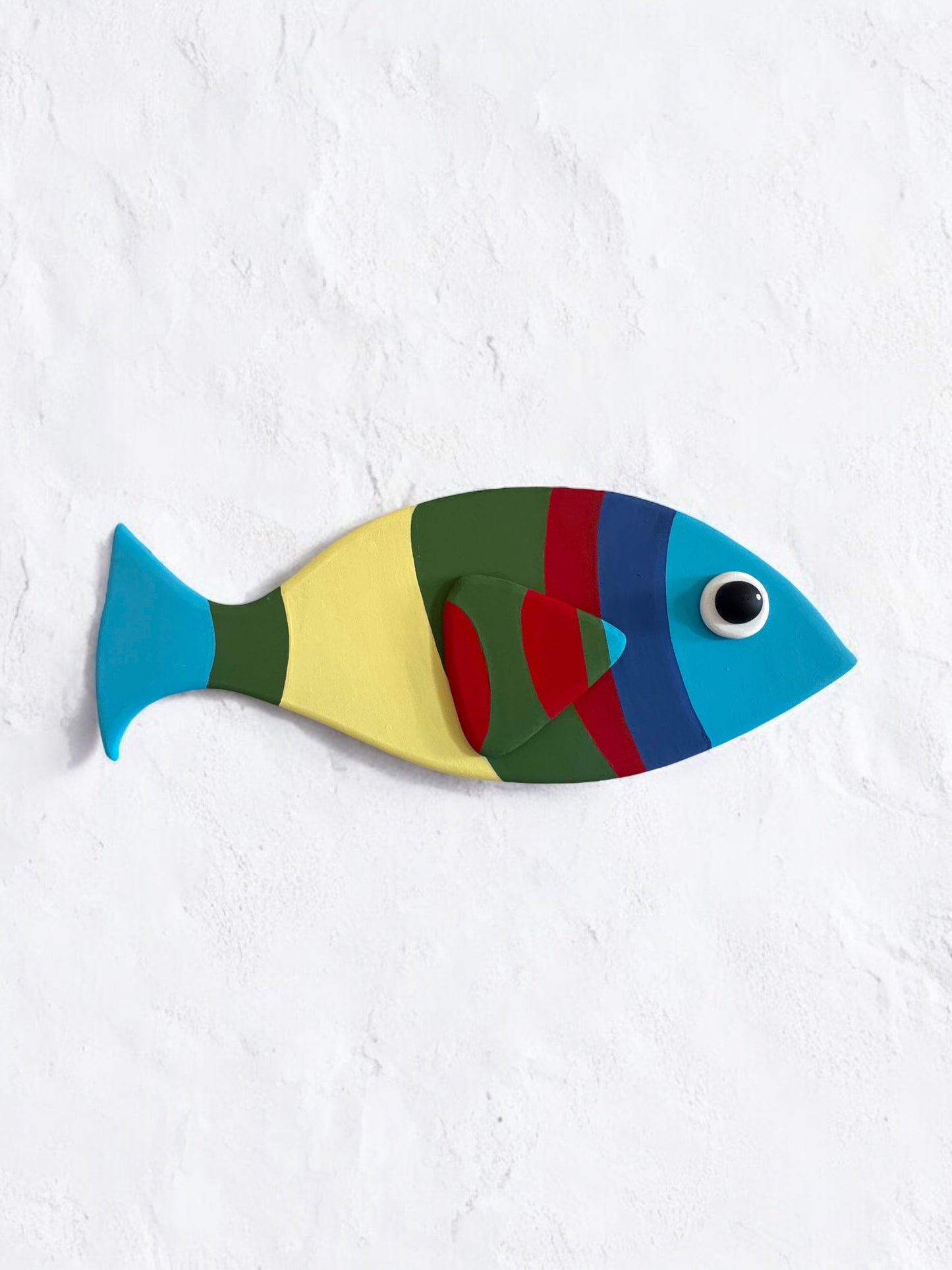 Big Colorful Fish Wall Decoration