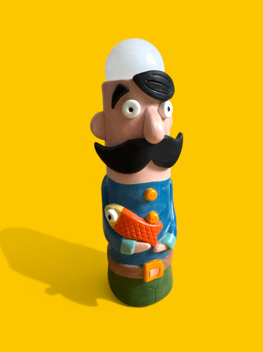 The Fishkeeper Ceramic Lamp