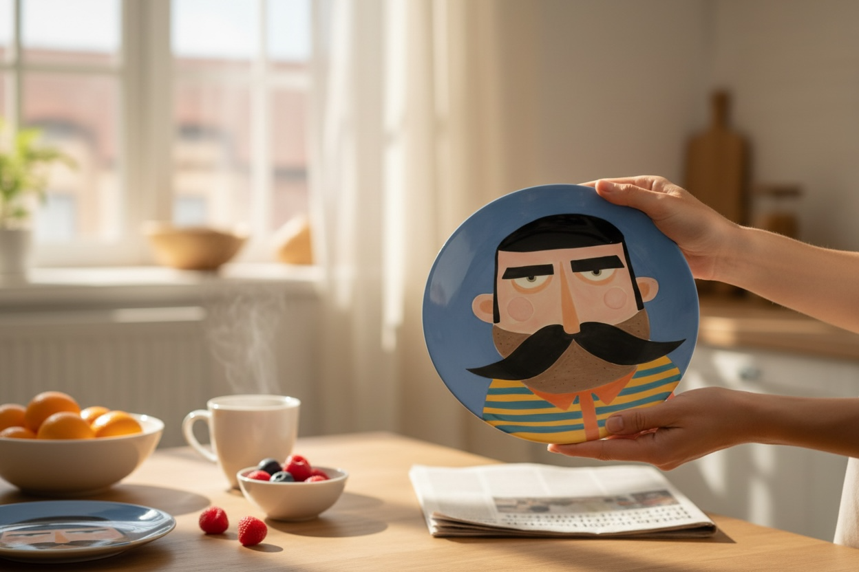 The Sailor Ceramic Plate