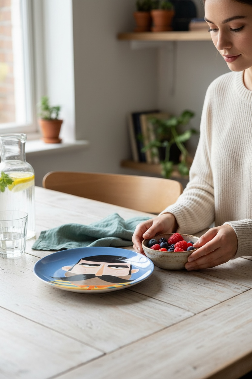 The Sailor Ceramic Plate