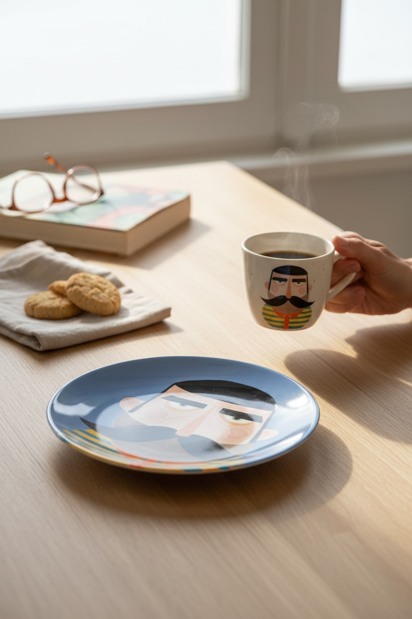 The Sailor Ceramic Plate