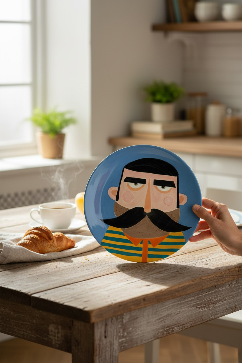 The Sailor Ceramic Plate