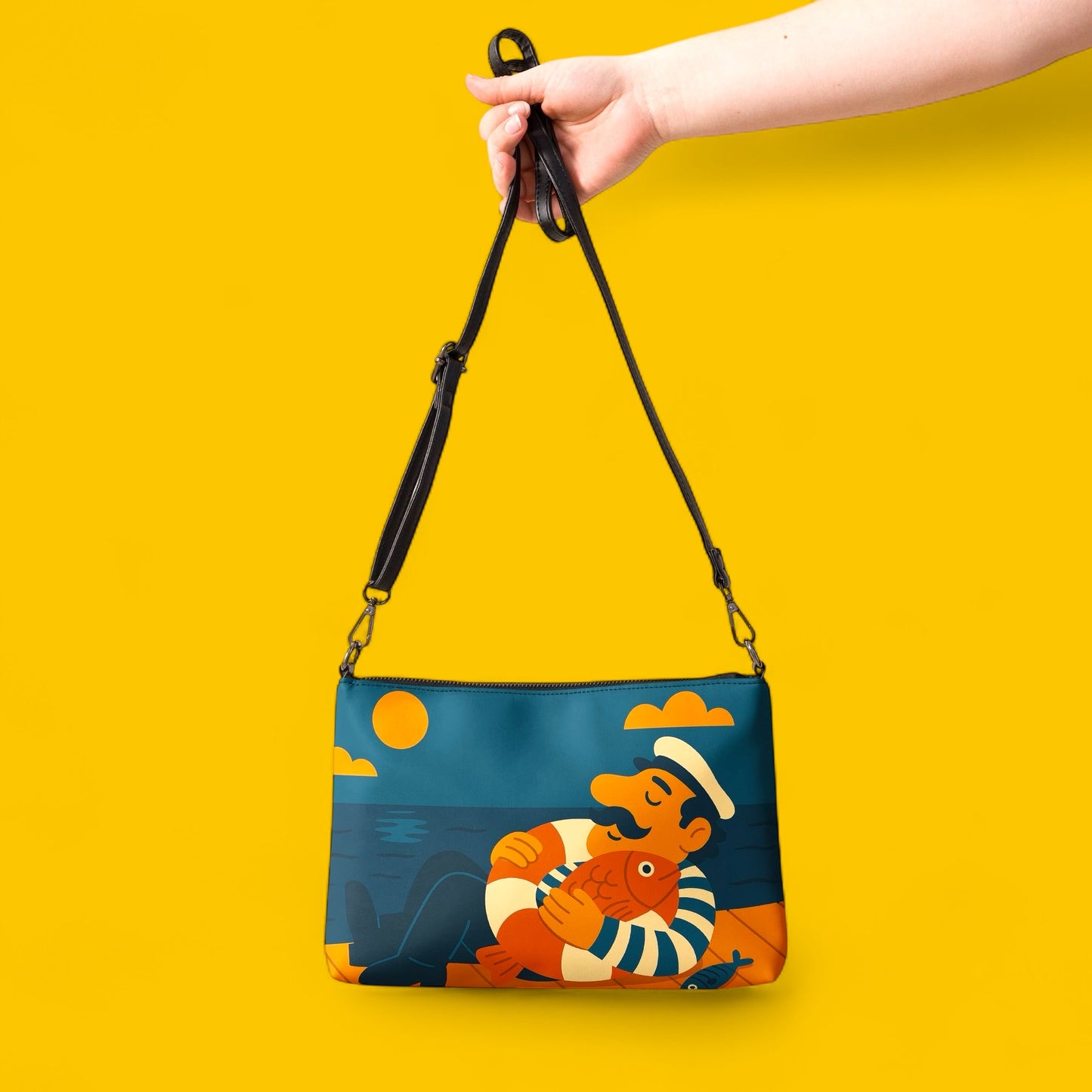 Crossbody Bag Sleeping Sailor