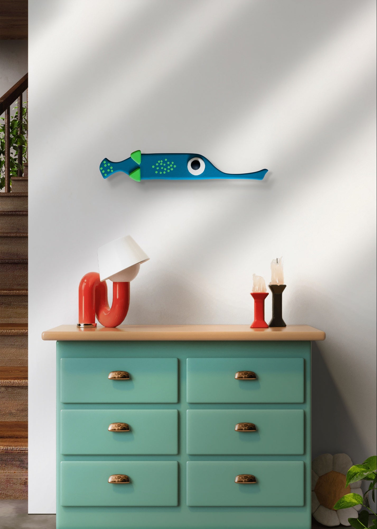 Big Trumpet Fish Wall Decoration