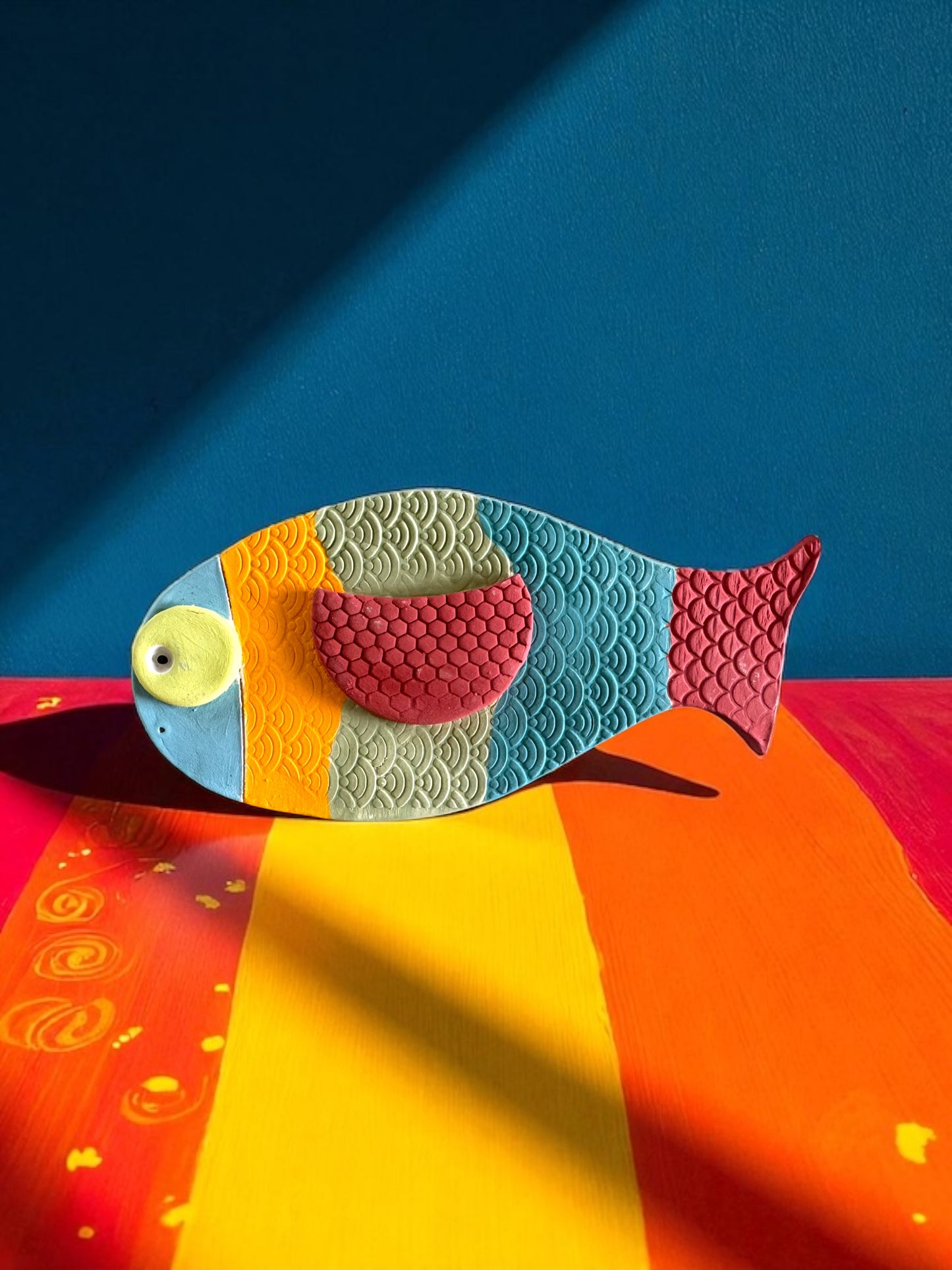 The Big Colorful  Fish