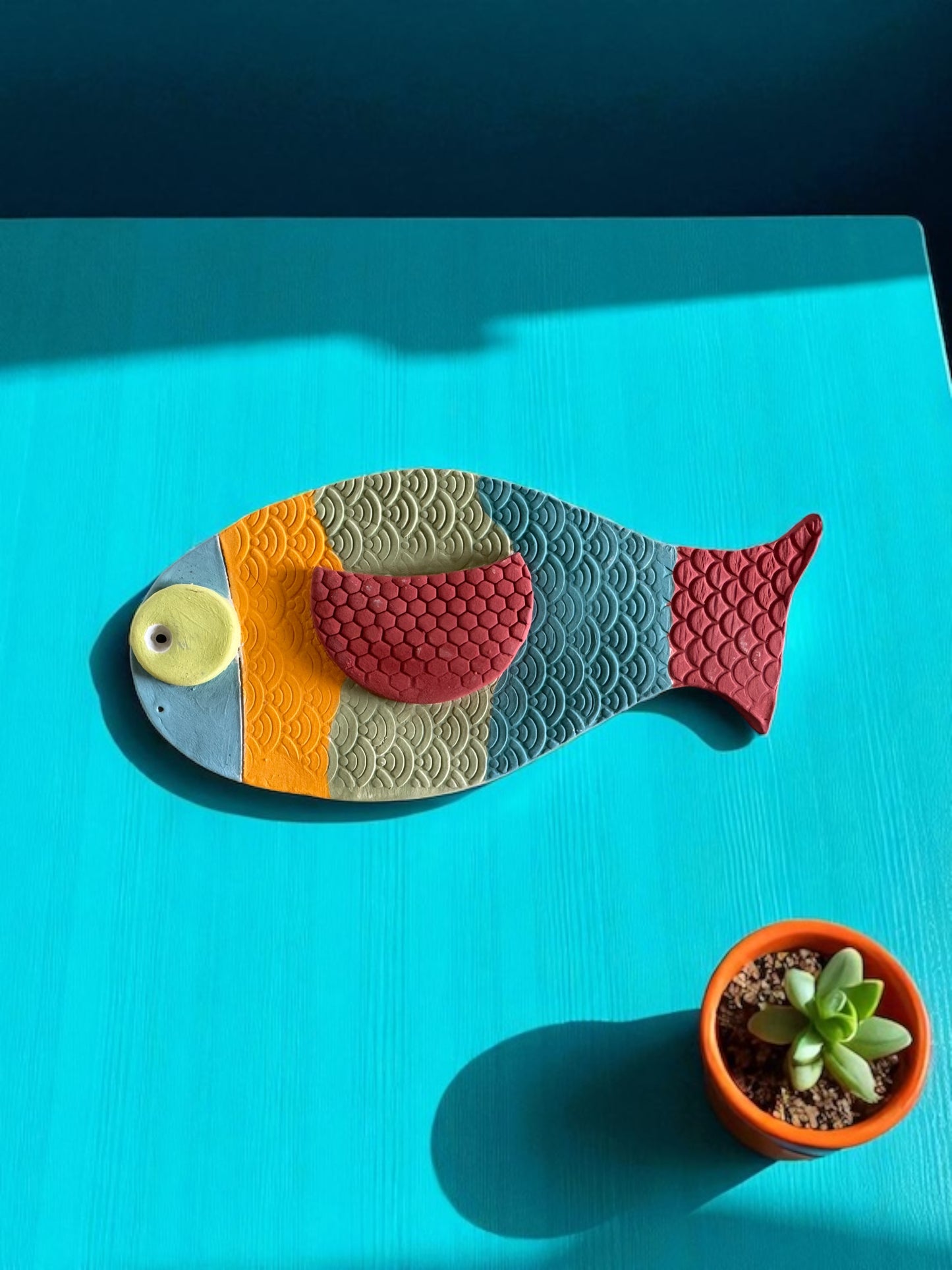 The Big Colorful  Fish